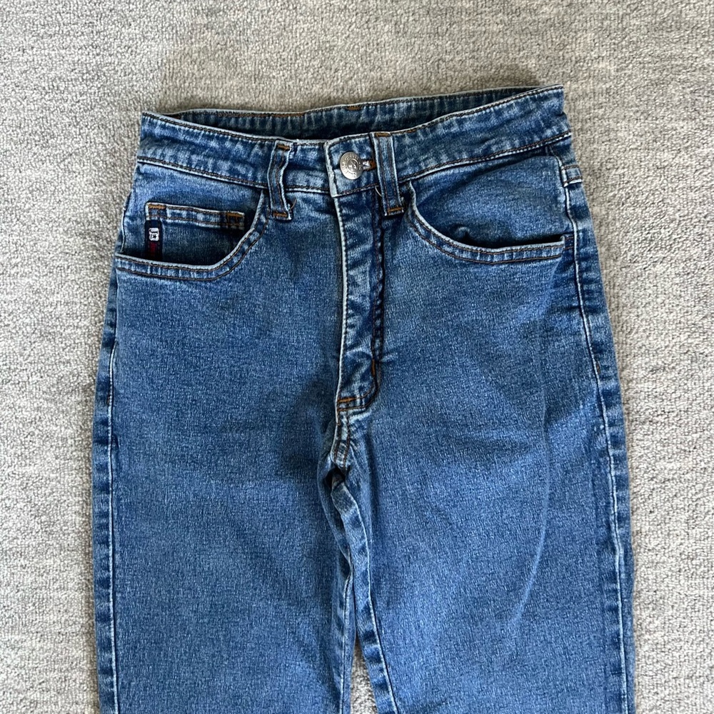 Just USA Vintage Bootcut Jeans Sz. Jr. 1 - Picture 3 of 7